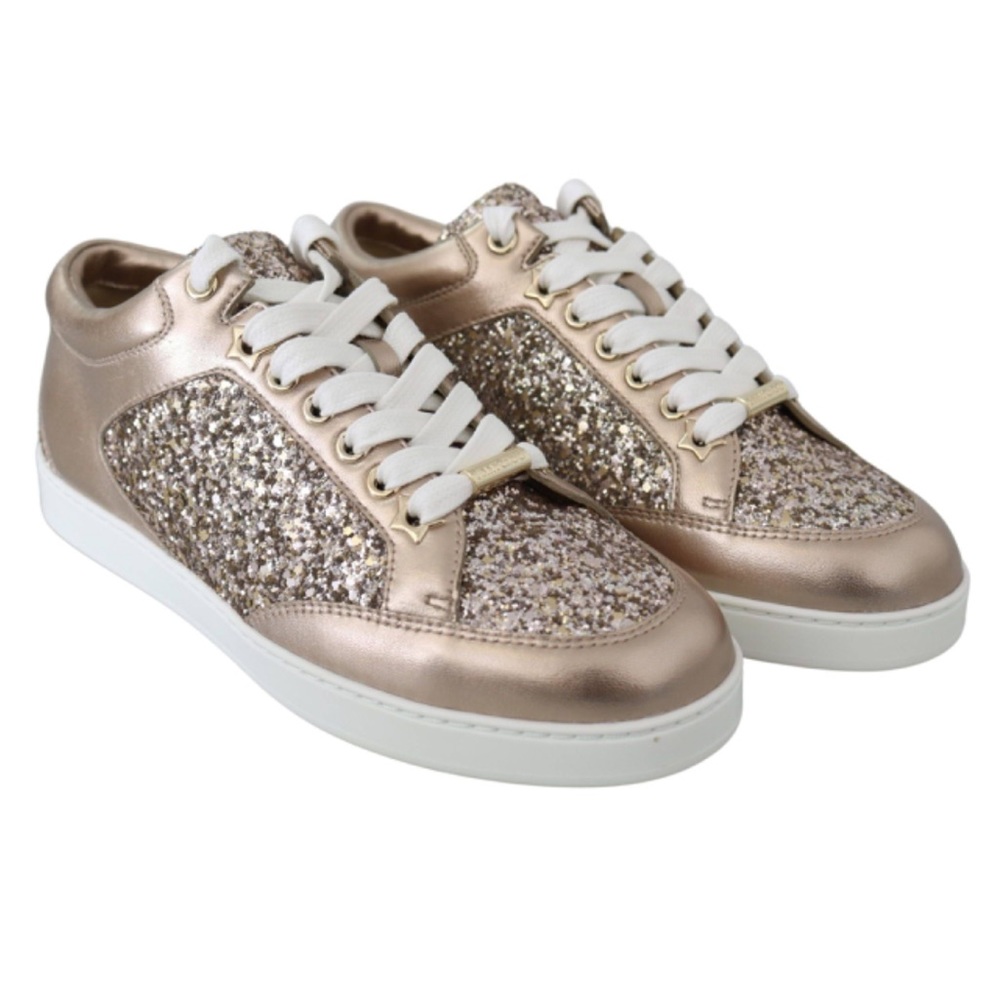 Jimmy Choo Miami Sneakers Size 37 Excellent Condition